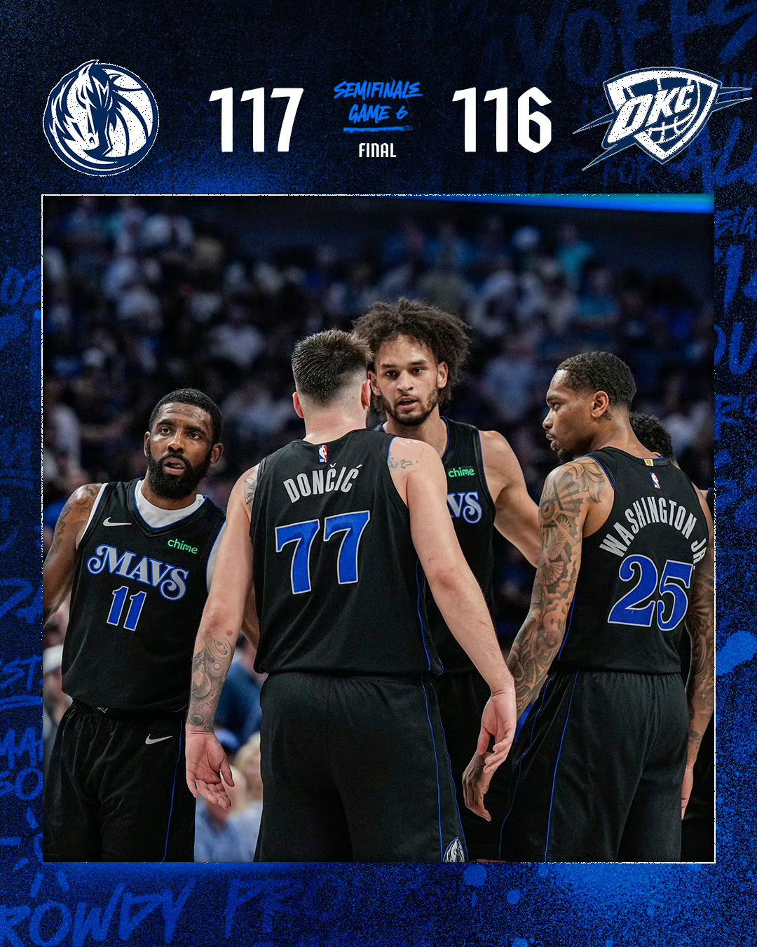 包含独行侠队客场逆转，展现强大的团队合作精神的词条